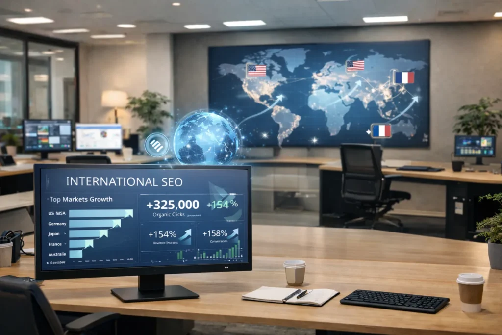 What advantages does International SEO offer