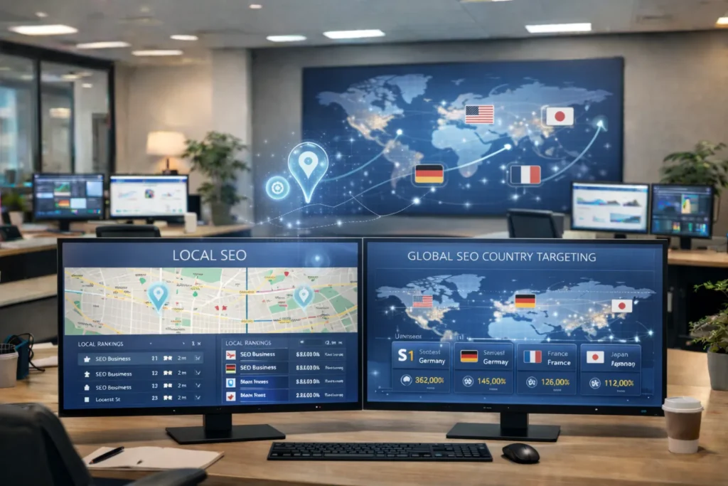 Local VS International SEO and the right target market