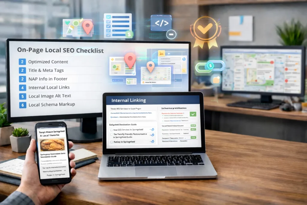 On-Page Optimization Checklist for Local SEO