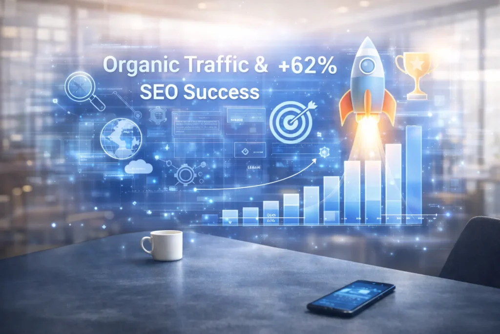 Organic Traffic and SEO Success with SEO analytics