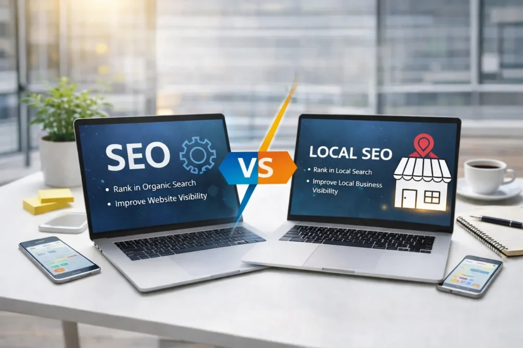 Difference Between SEO and Local SEO