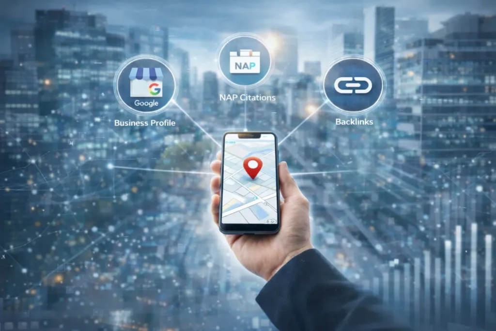 Top 3 local SEO ranking factors