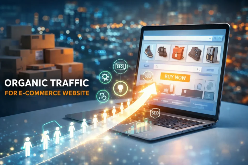 Bring organic traffic for an e-commerce Website