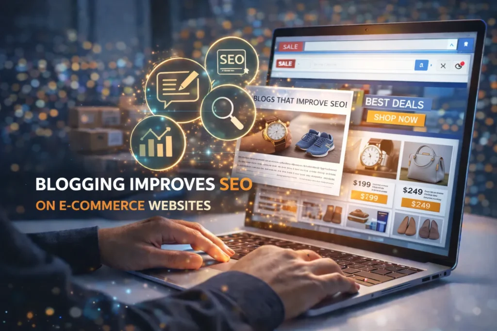 Blogging can improve SEO for your online store