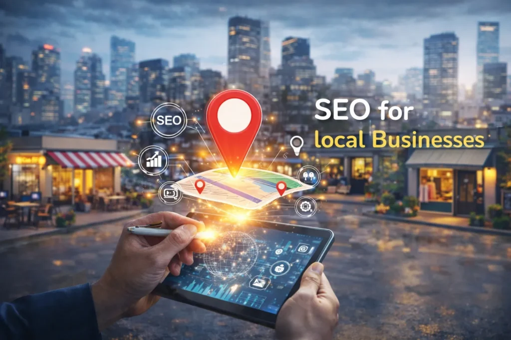 SEO expert applying local SEO for a Local Business