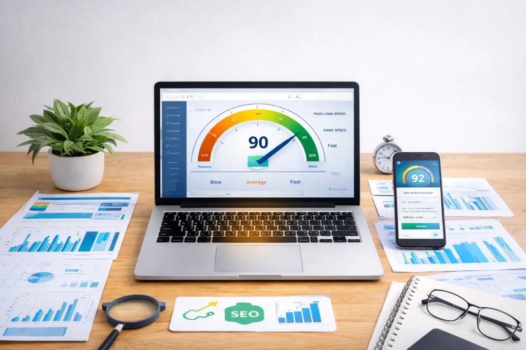 Improve page loading speed for better SEO ranking