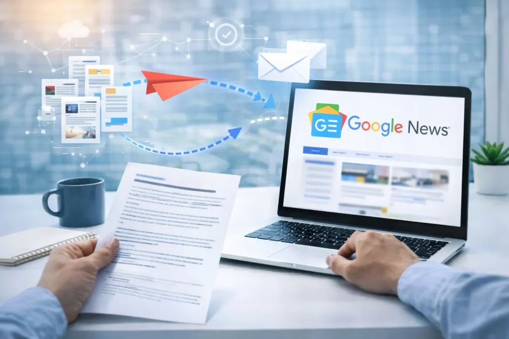 Sending Content to Google News