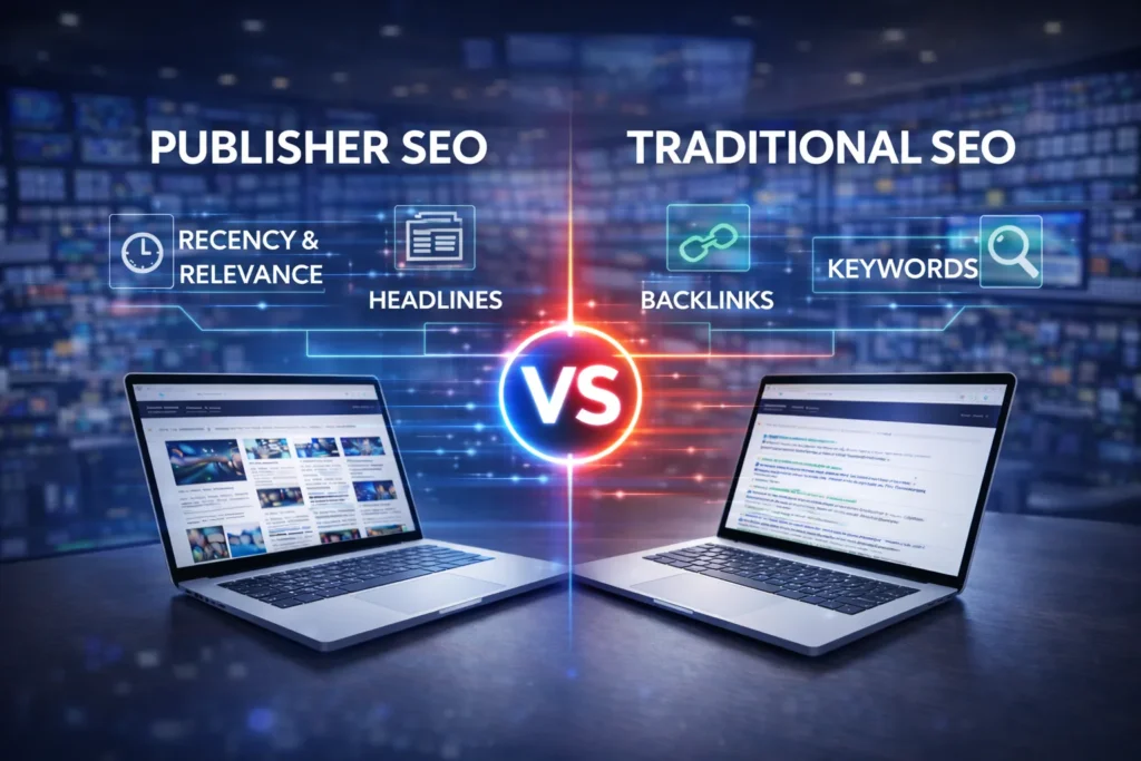 Publisher SEO vs Traditional SEO