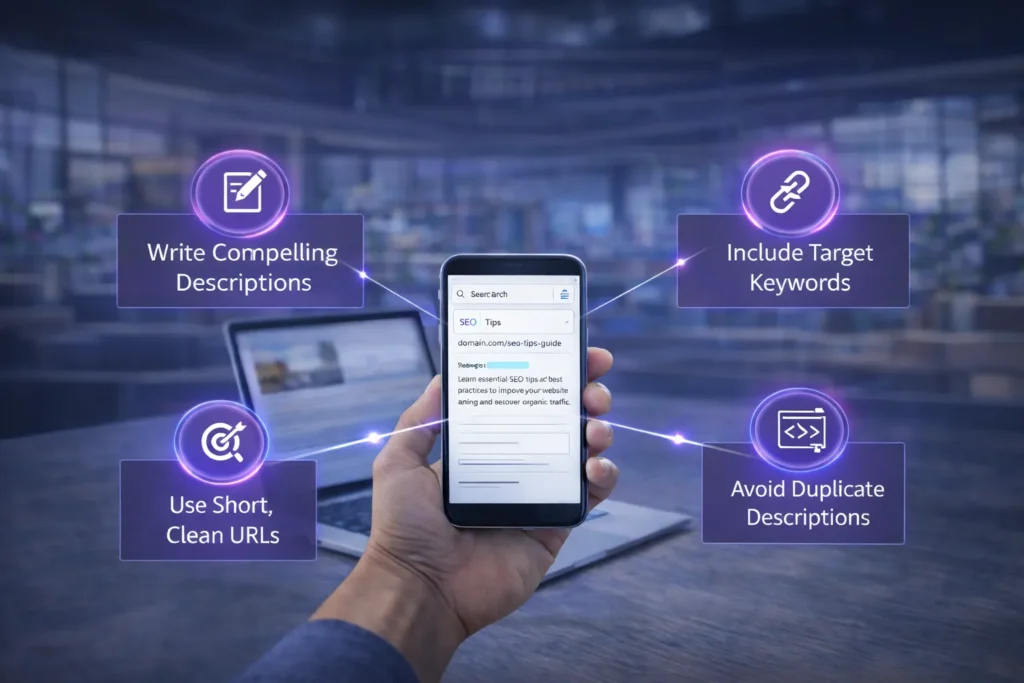 How to Optimize Meta Descriptions and URLs