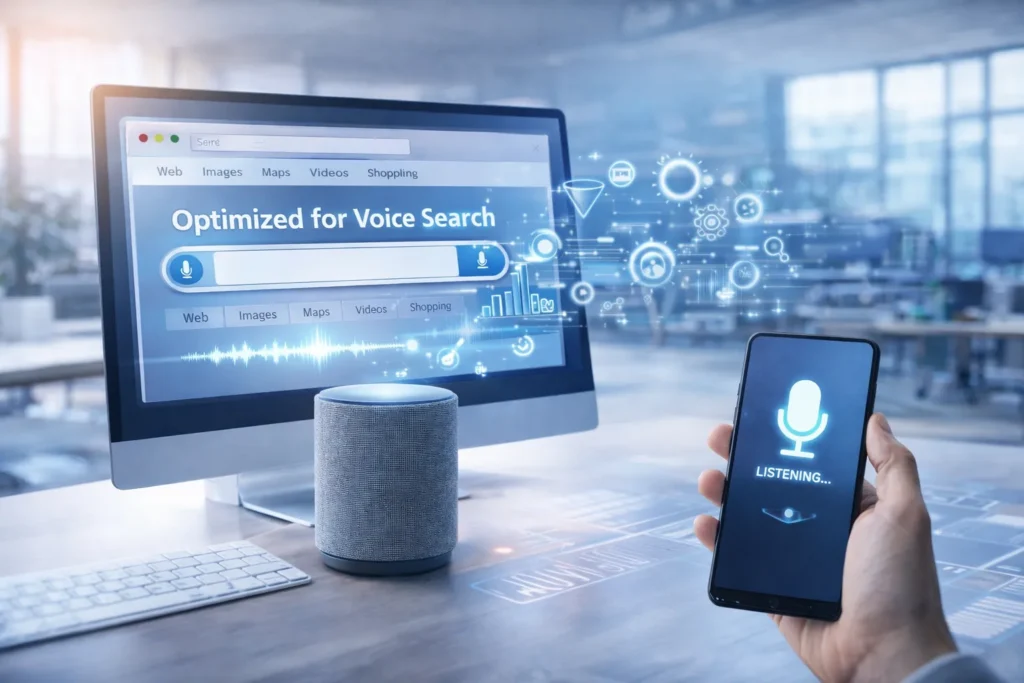 Optimizing a Site for Voice Search