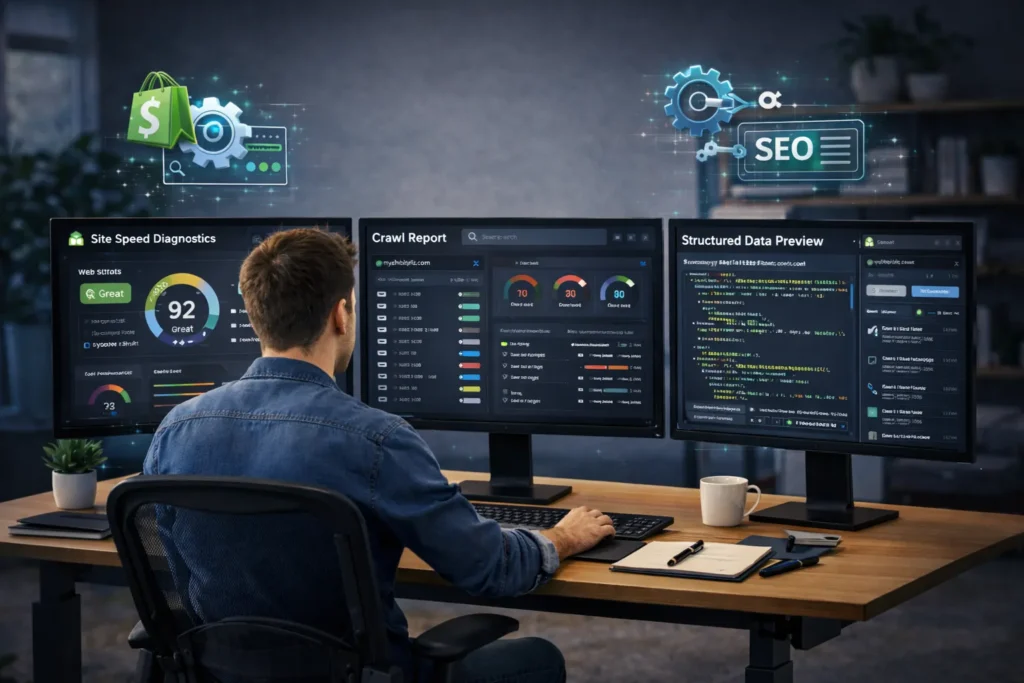 Technical SEO for Shopify stores